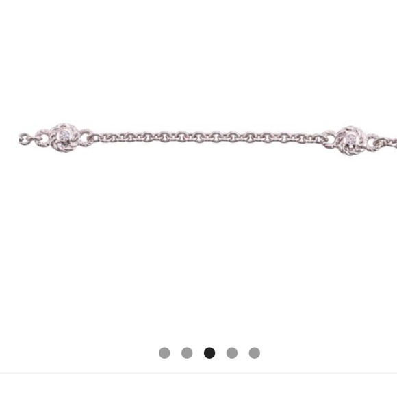 Judith Ripka 35 1/2 inch chain station necklace - Picture 5 of 9